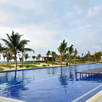 Pool at Royalton Riviera Cancun Resort.