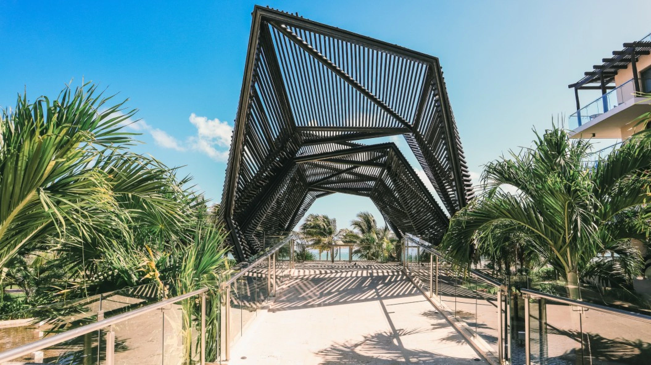 Gazebo at Royalton Riviera Cancun Resort.