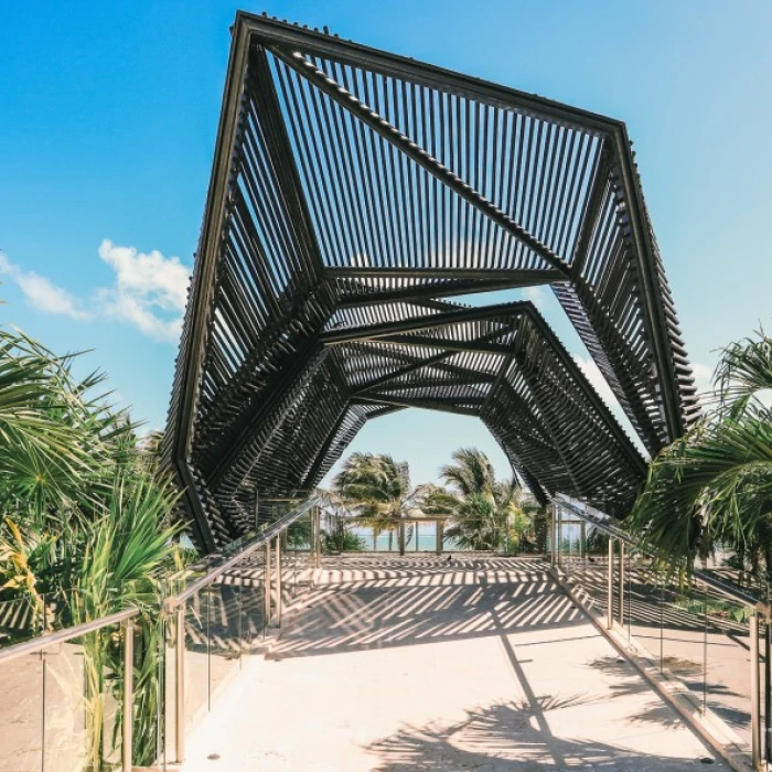 Gazebo at Royalton Riviera Cancun Resort.