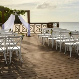 diamond club deck at Royalton Saint Lucia
