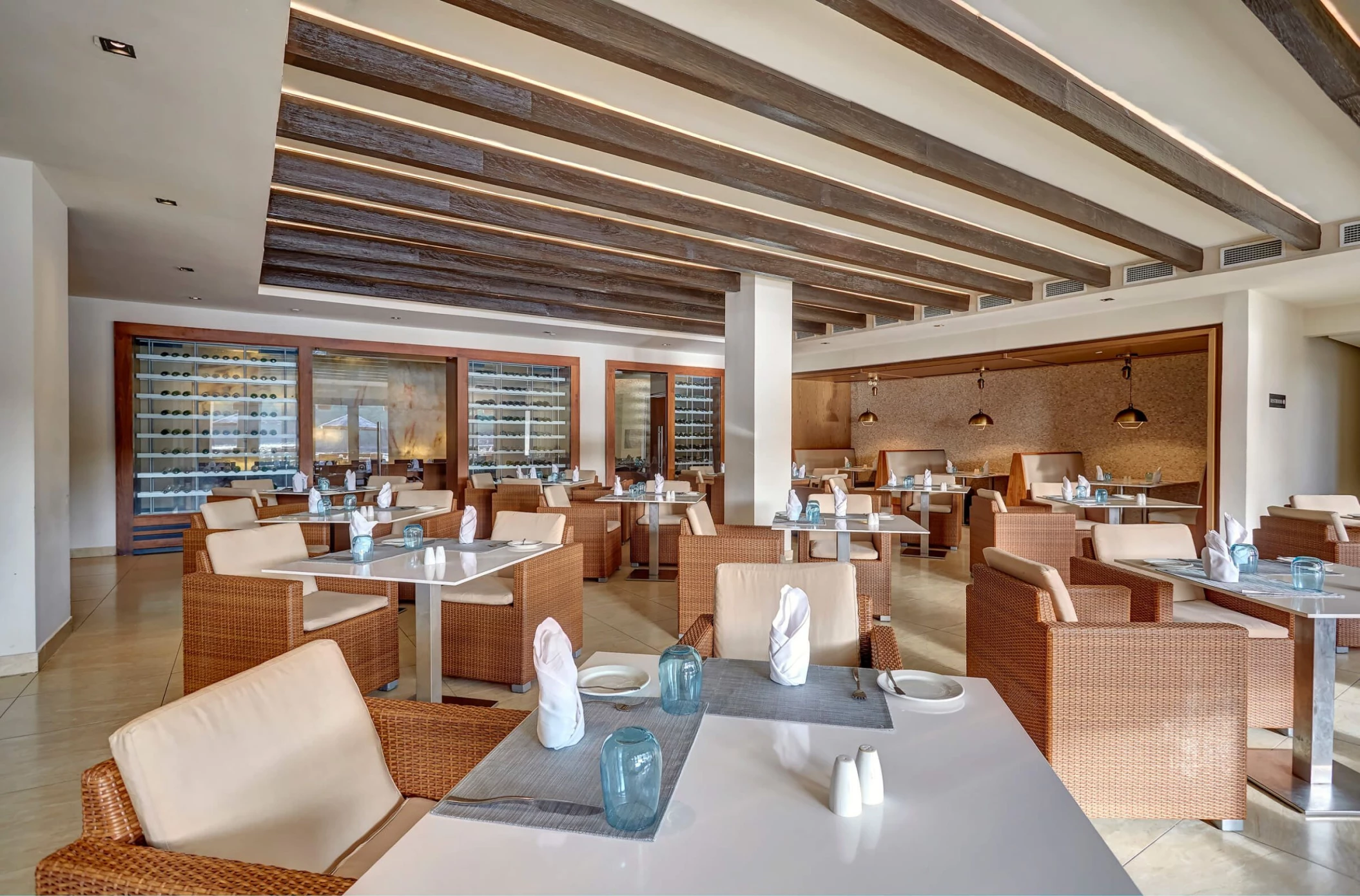 dorado restaurant at hideaway royalton st lucia