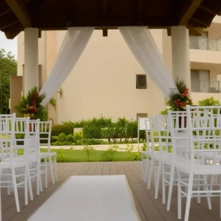 garden gazebo venue at Royalton Saint Lucia