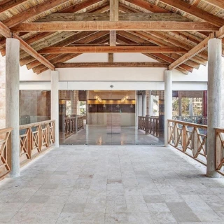 lobby terrace venue at royalton st lucia