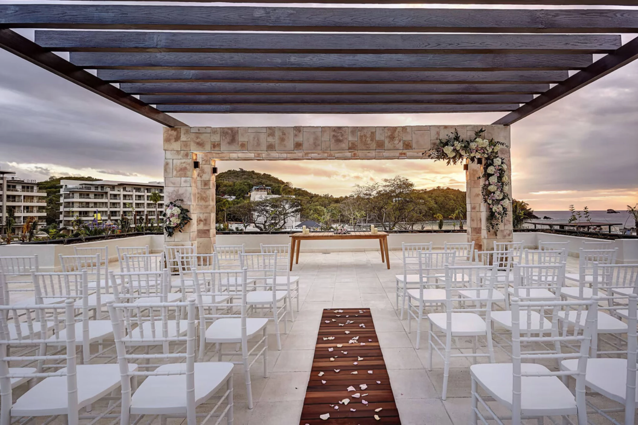 sky terrace venue at Royalton Saint Lucia