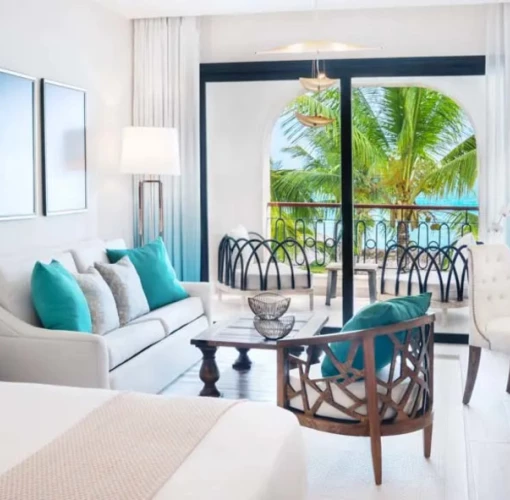 luxury junior suite at Sanctuary Cap Cana