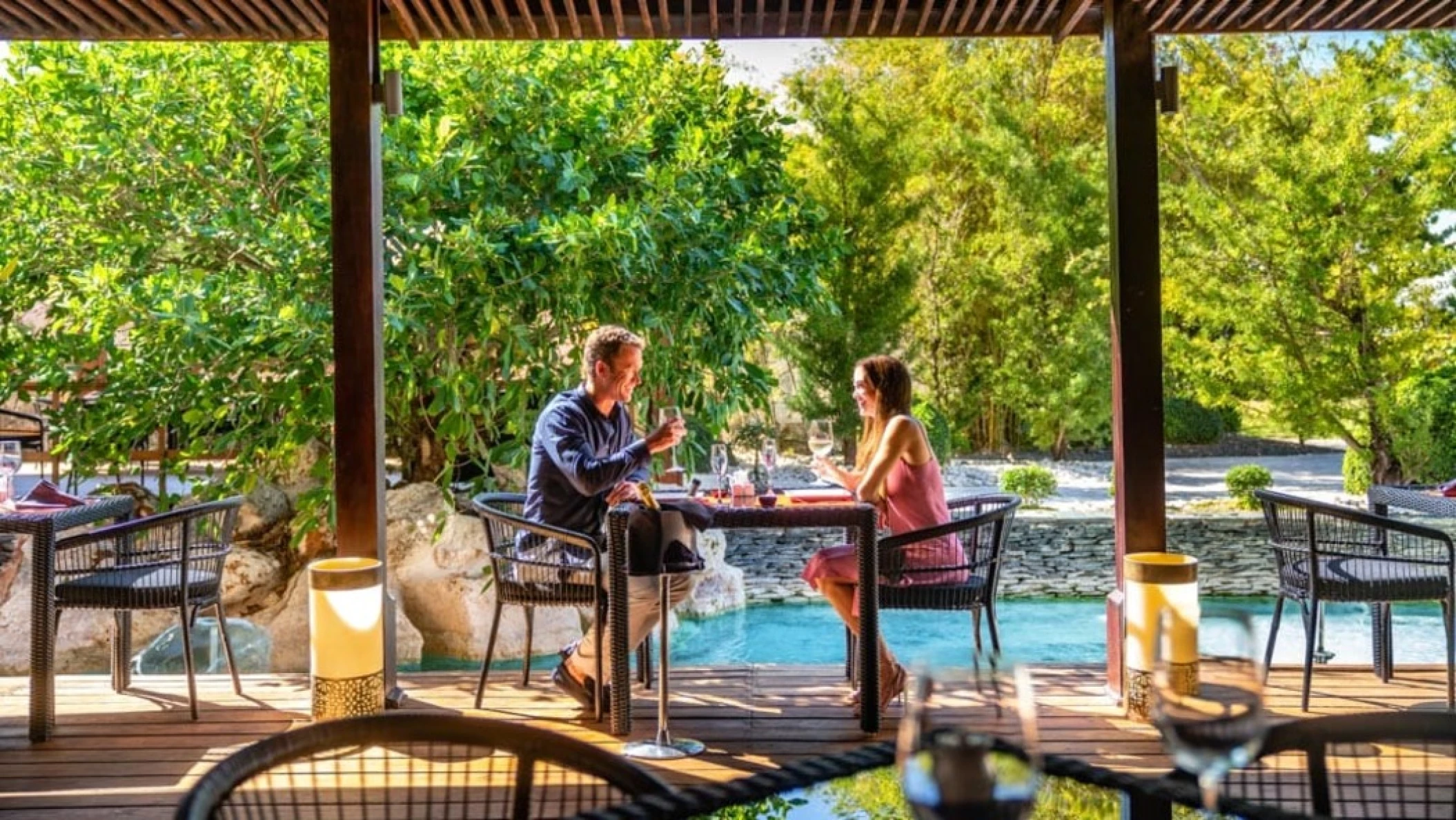 couple at a bar at Sanctuary Cap Cana