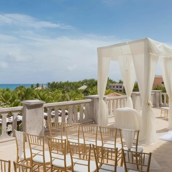 juliet's balcony venue at Sanctuary Cap Cana