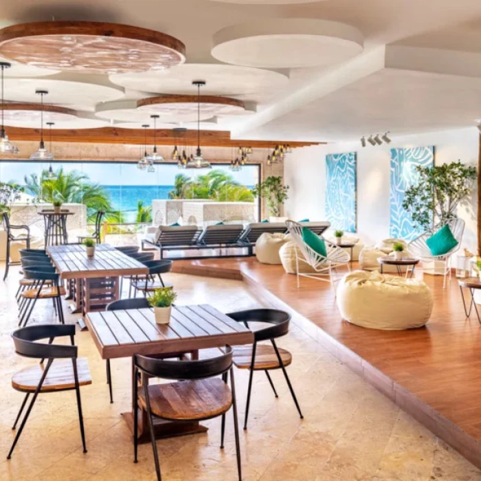 ocean bar at Sanctuary Cap Cana