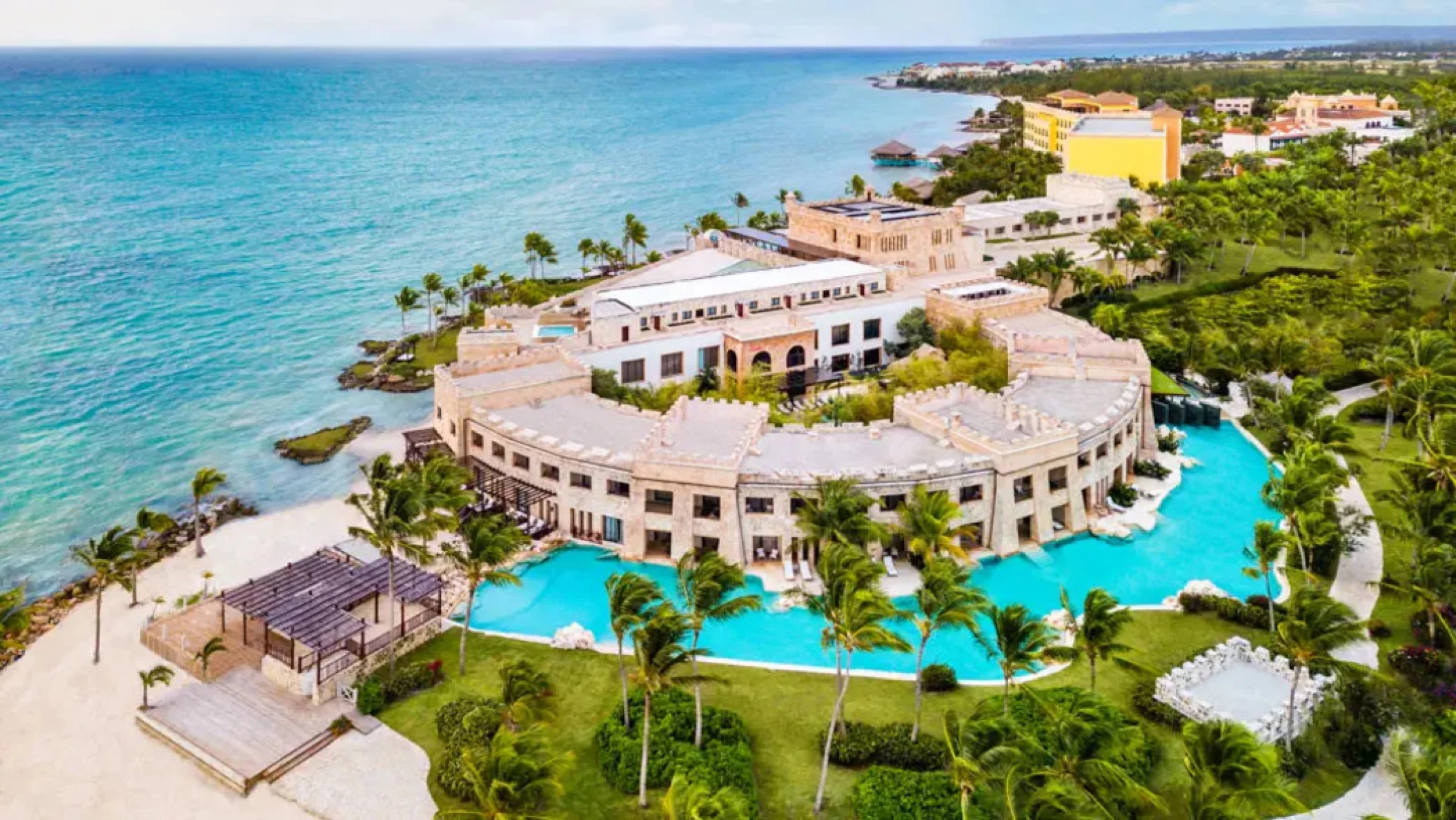 Sanctuary Cap Cana aerial view