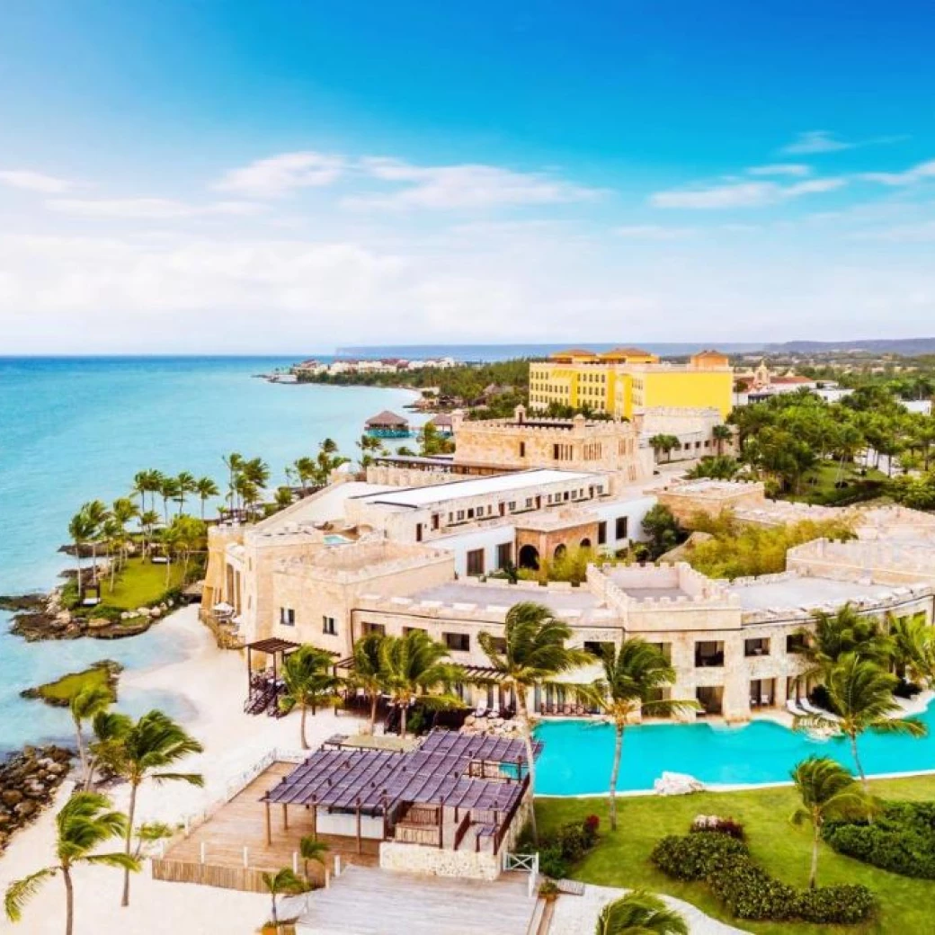 Sanctuary Cap Cana resort aerial view