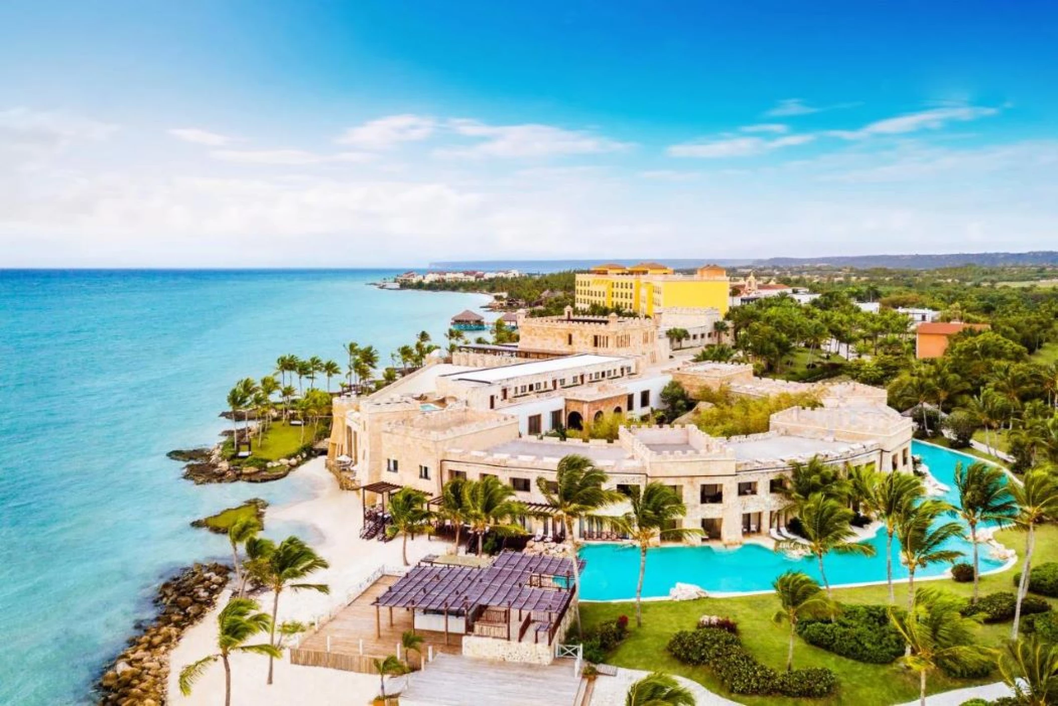 Sanctuary Cap Cana resort aerial view