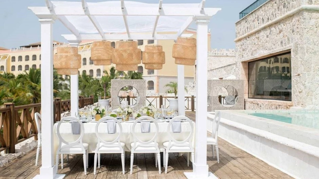 the castle ocean lounge venue at Sanctuary Cap Cana