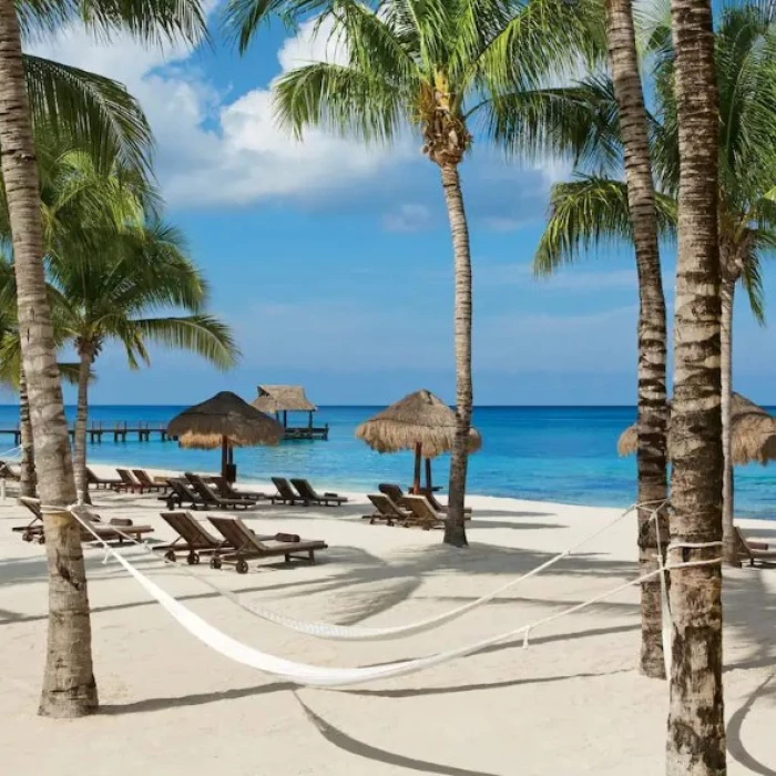 beach at Secrets Aura Cozumel