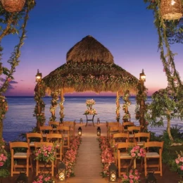 gazebo venue at Secrets Aura Cozumel