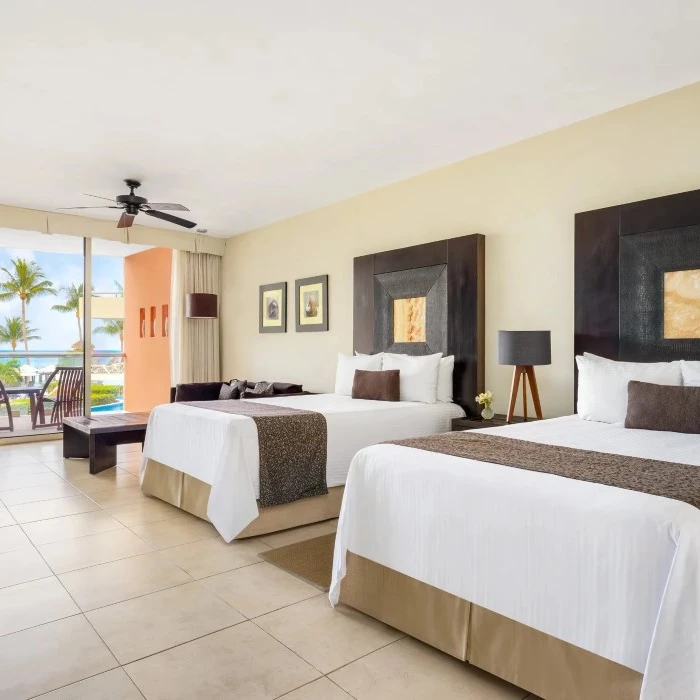 junior suite ocean view at Secrets Aura Cozumel