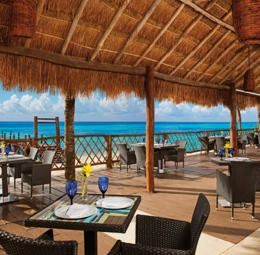 oceana restaurant at Secrets Aura Cozumel