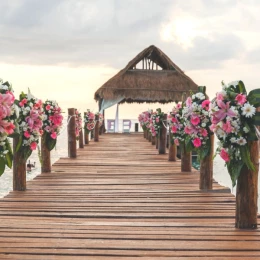 pier venue at Secrets Aura Cozumel