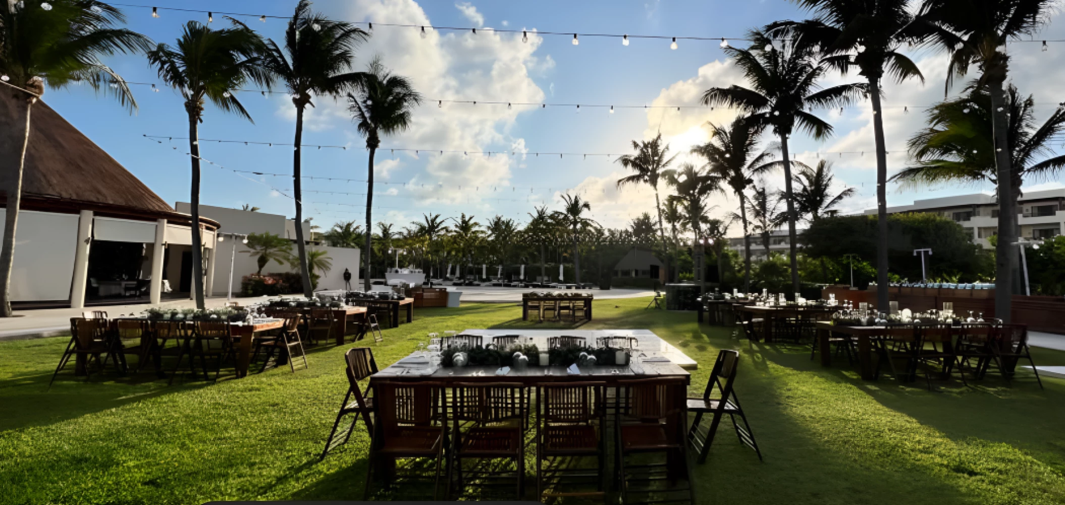 seaside garden venue at secrets maroma