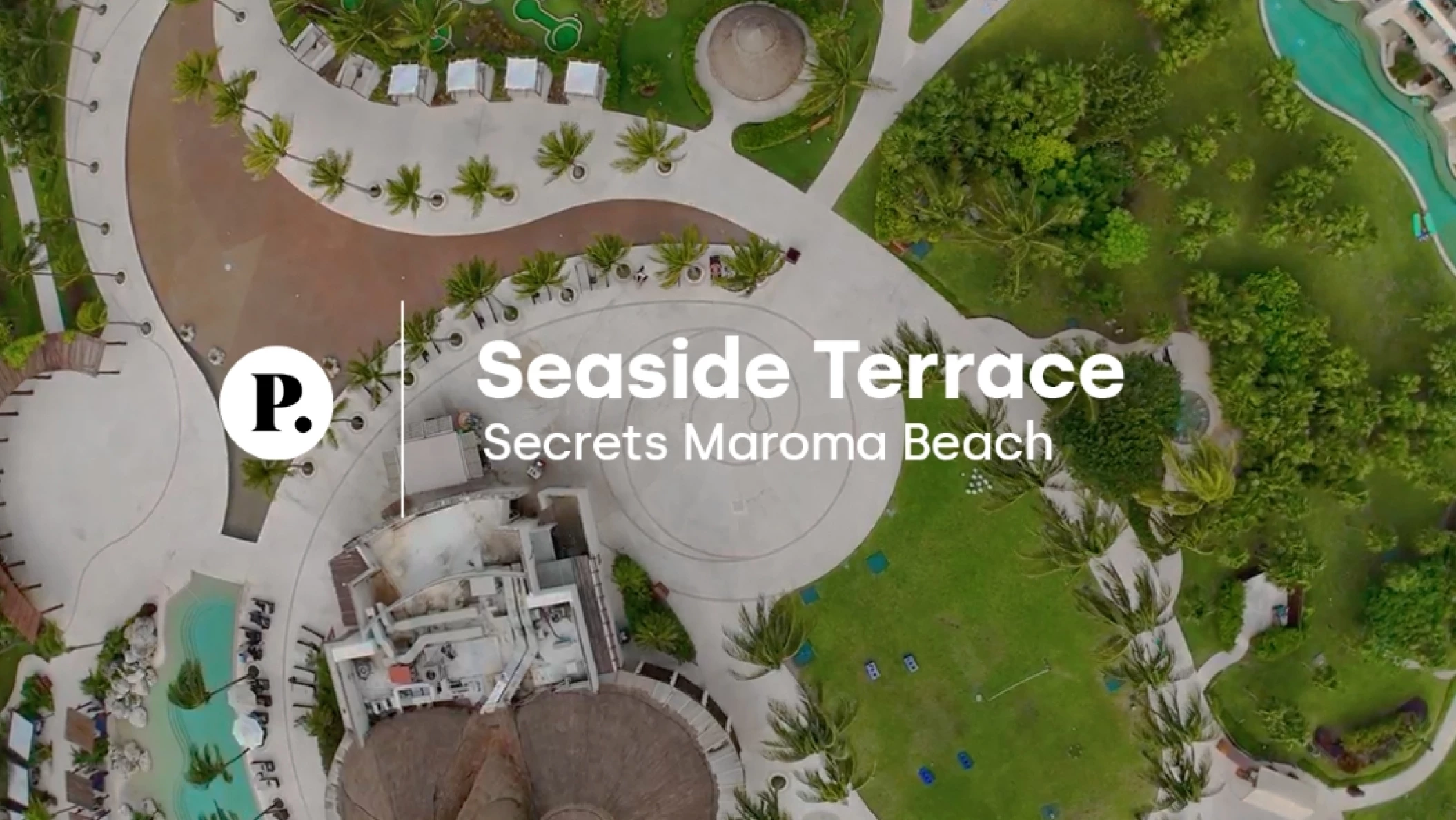 video review of Seaside Terrace venue at Secrets Maroma