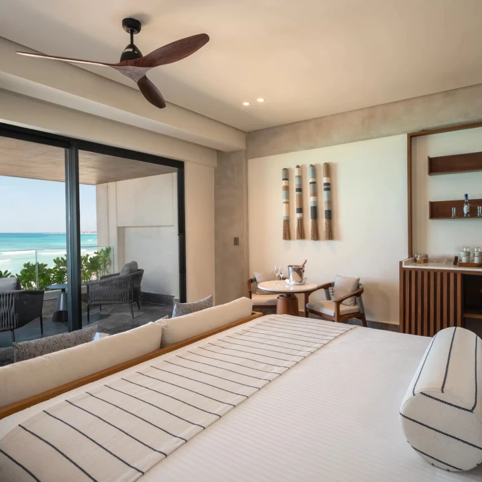 preferred club junior suite at Secrets Mirabel Cancun