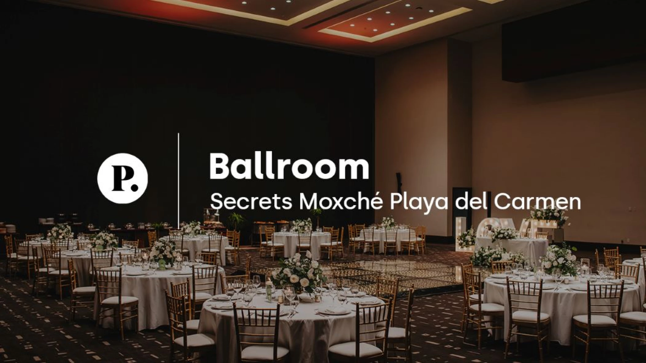 Ballroom wedding venue video review at Secrets Moxche