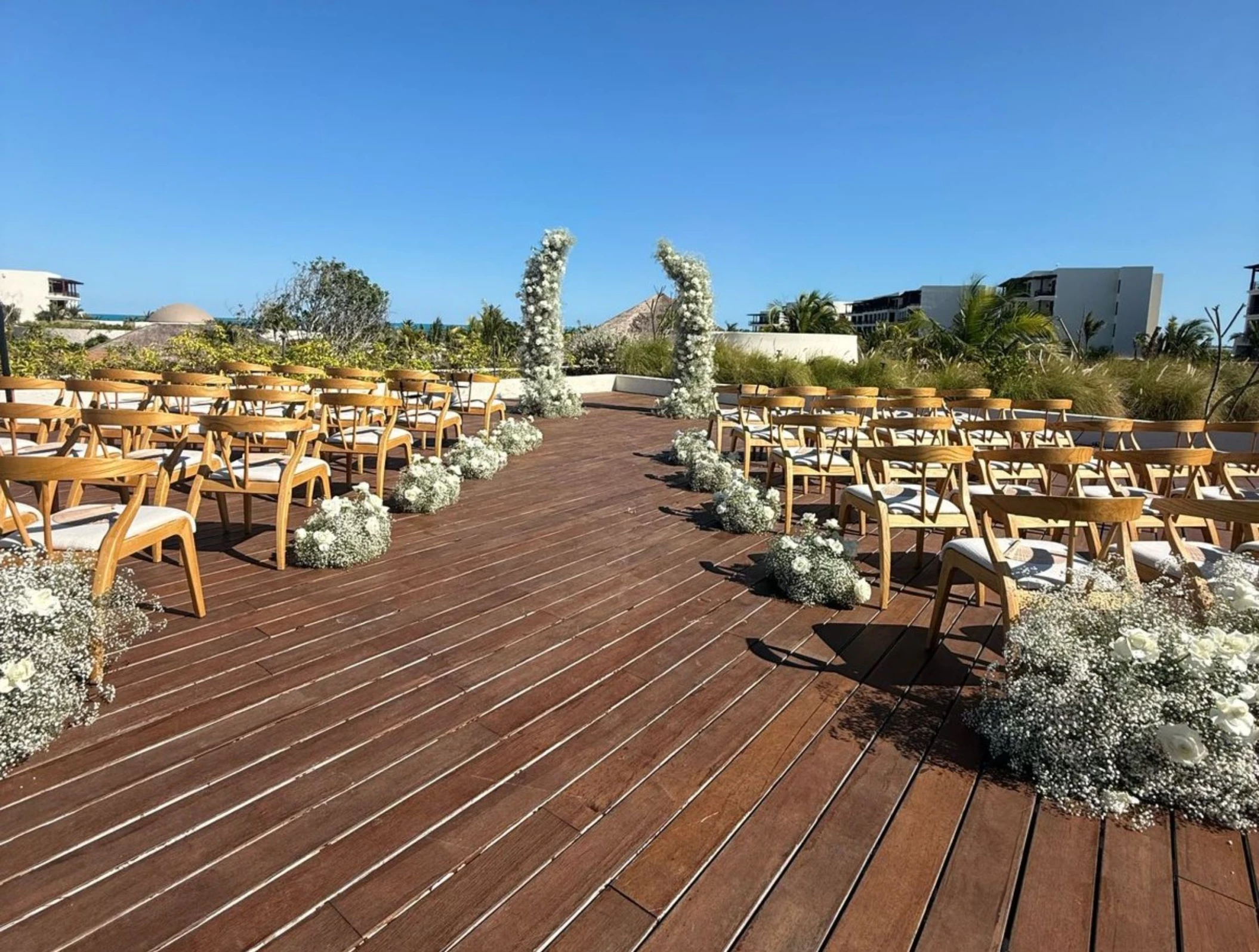 Portofino rooftop venue at Secrets Playa Blanca
