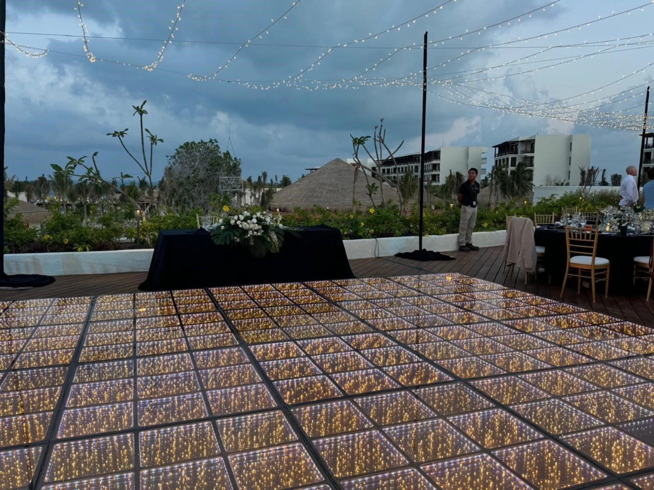 Portofino rooftop venue at Secrets Playa Blanca