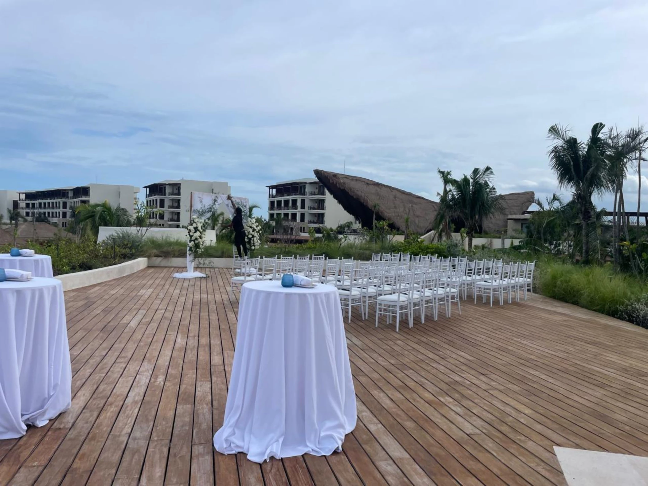 Portofino rooftop venue at Secrets Playa Blanca