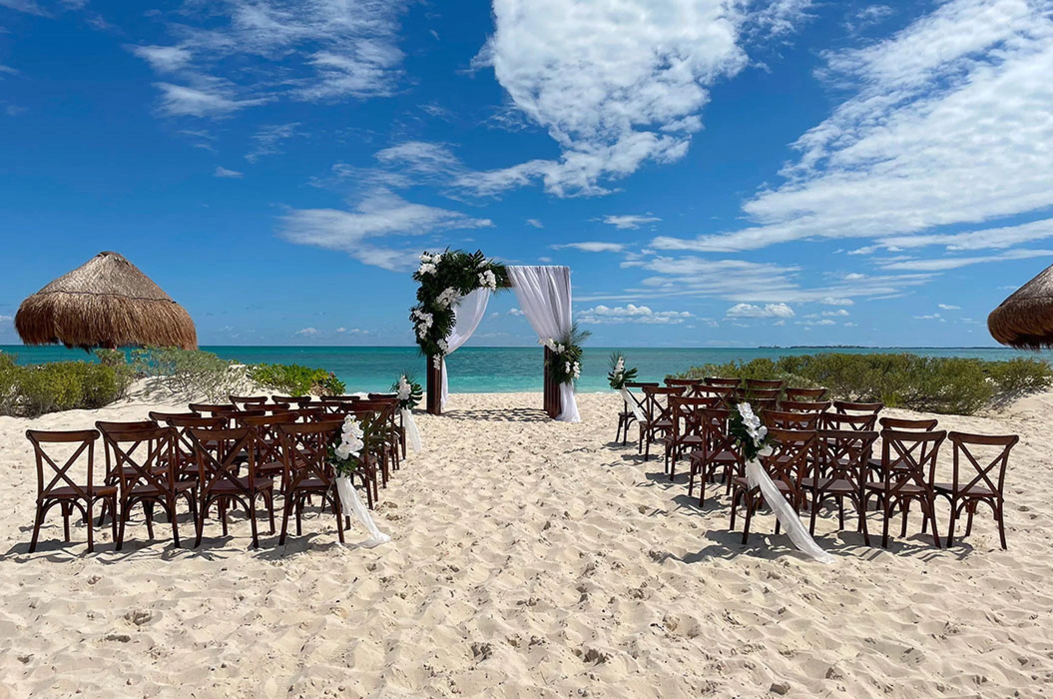 Beach Wedding Venue at Secrets Playa Blanca Resort