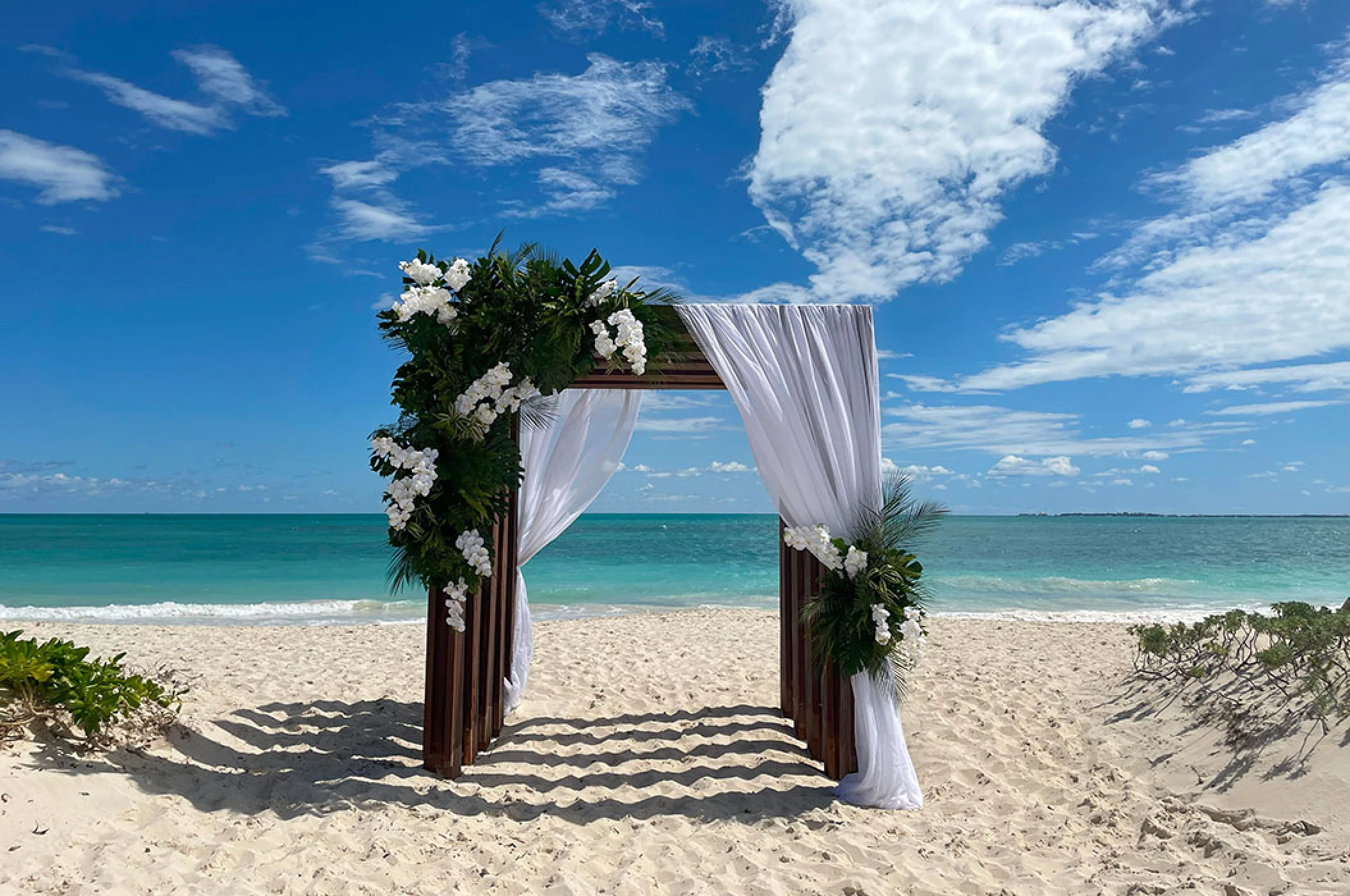 Beach Wedding Venue at Secrets Playa Blanca Resort