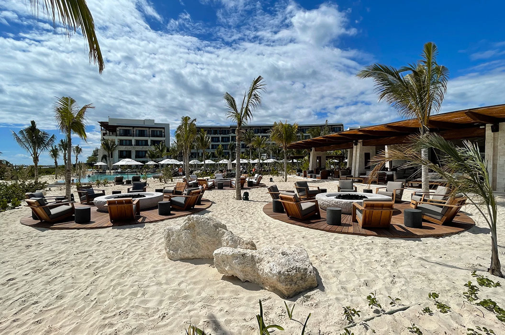 Seaside Terrace Wedding Venue at Secrets Playa Blanca