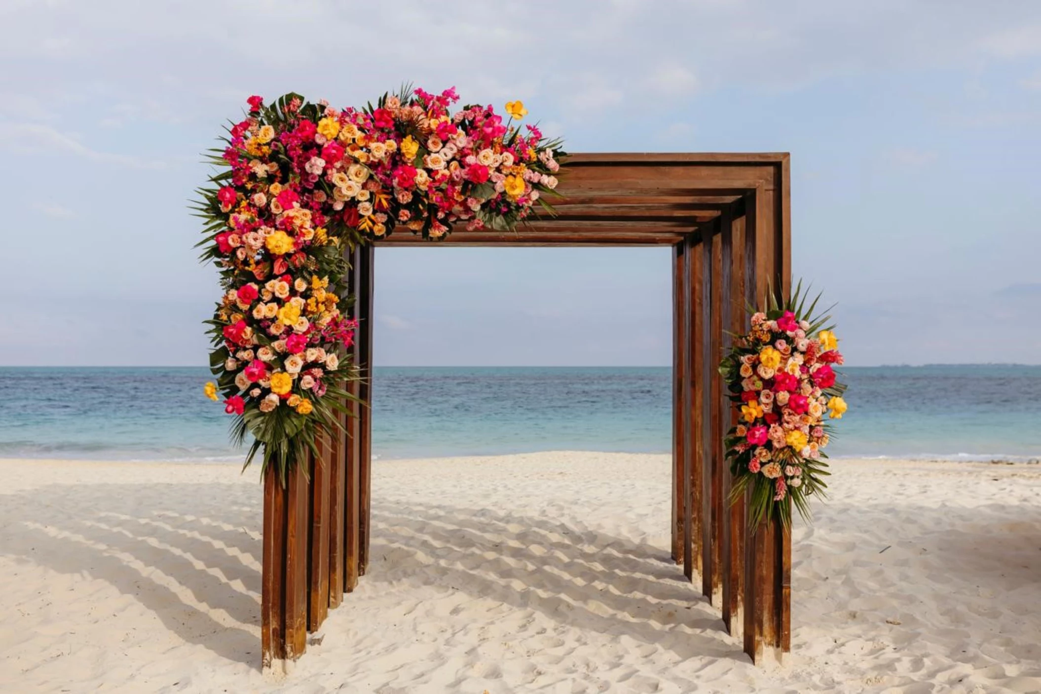 wedding gazebo venue at Secrets Playa Blanca