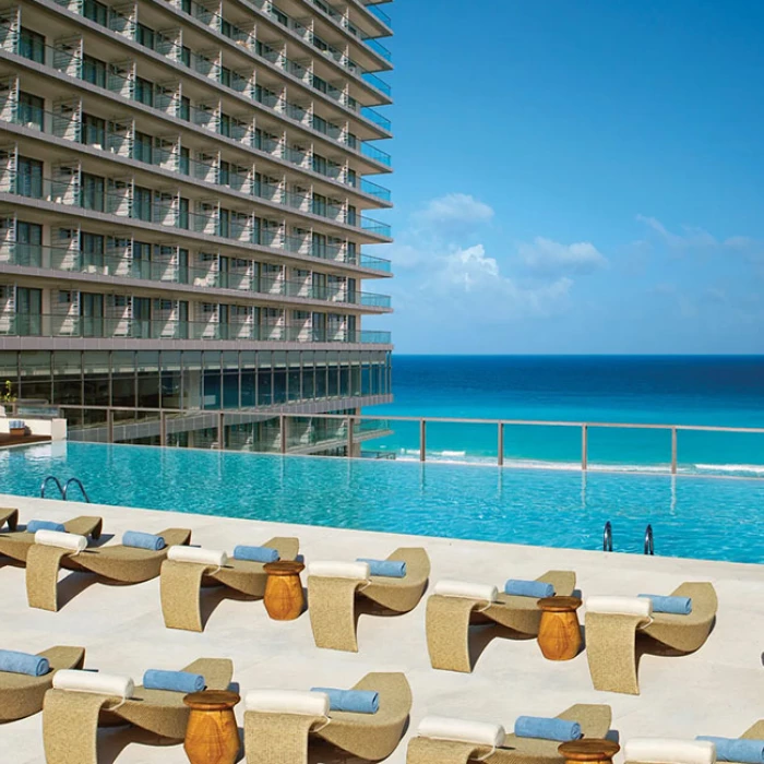 Preferred Club Pool at Secrets The Vine Cancun.