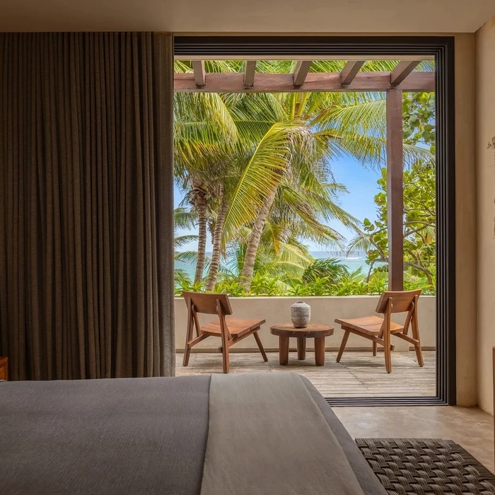 beachfront villa at Secrets Tulum