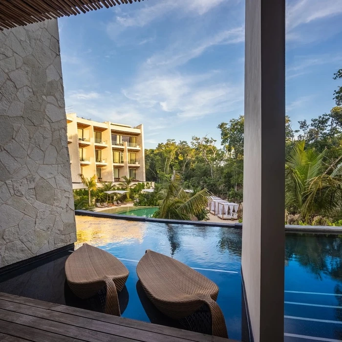 swim out suite at Secrets Tulum