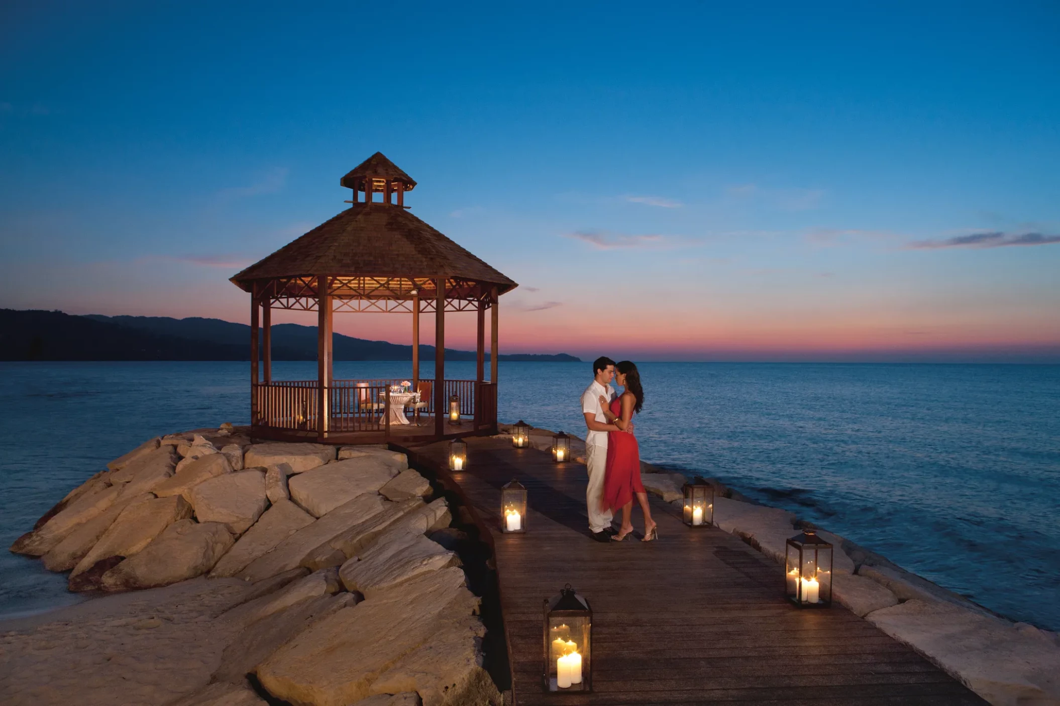 Romantic Dinner at Secrets Wild Orchid.