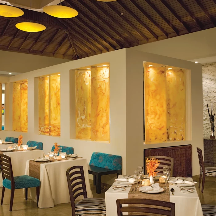 Blue Mountain Restaurant at Secrets Wild Orchid.