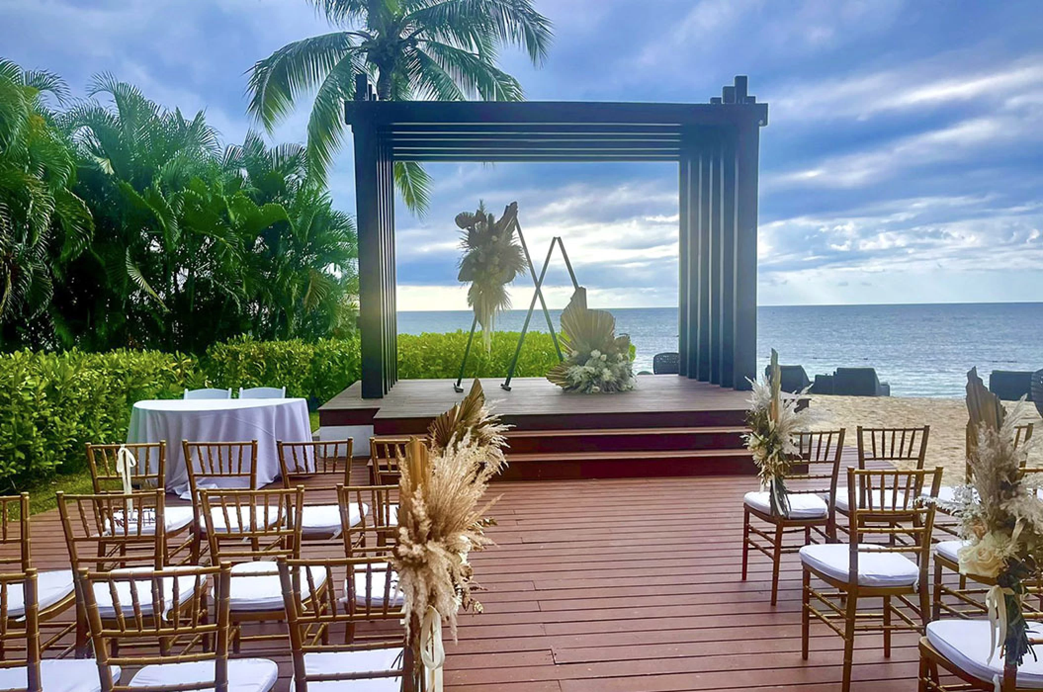 Breathless Gazebo wedding venue at Secrets Wild Orchid