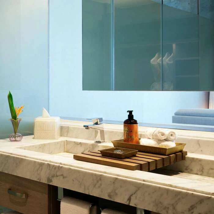 bathroom amenities at SLS Playa Mujeres