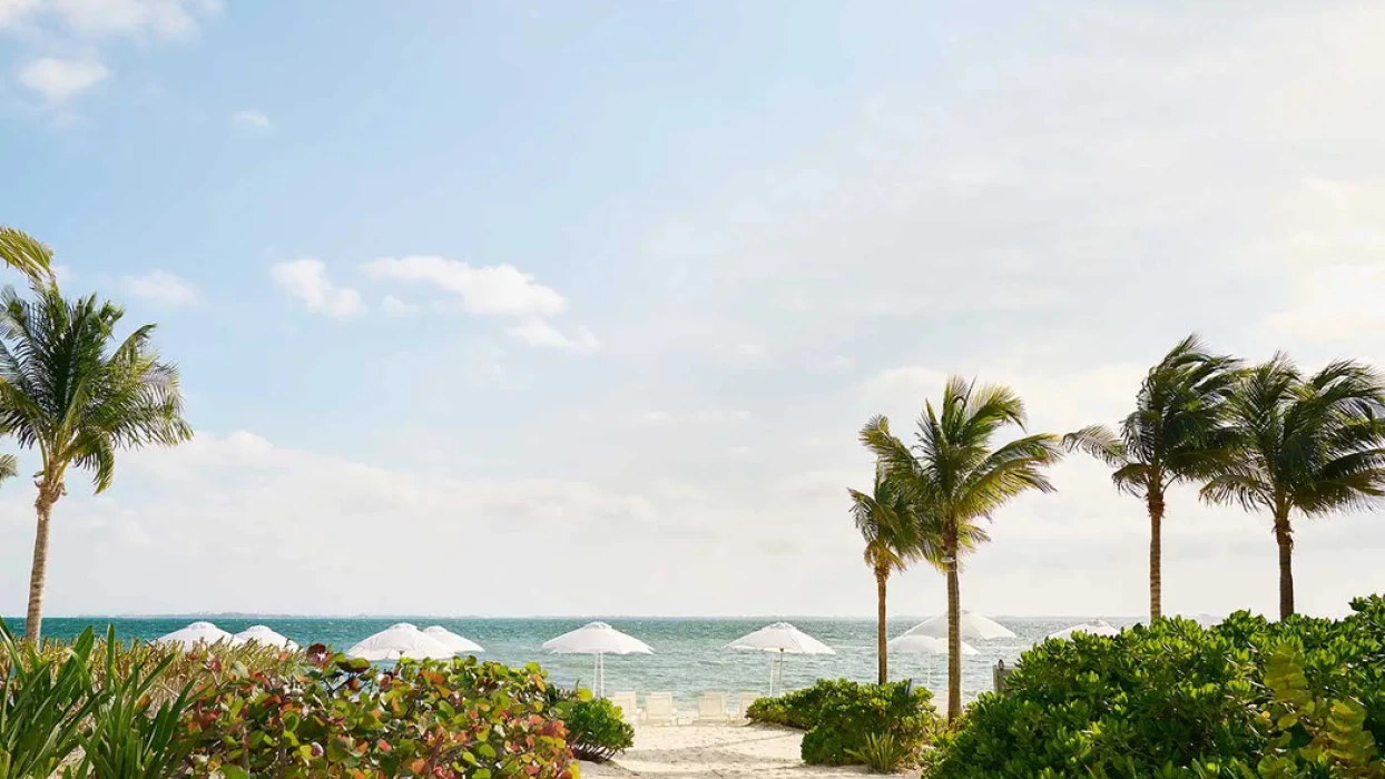 beach at SLS Playa Mujeres