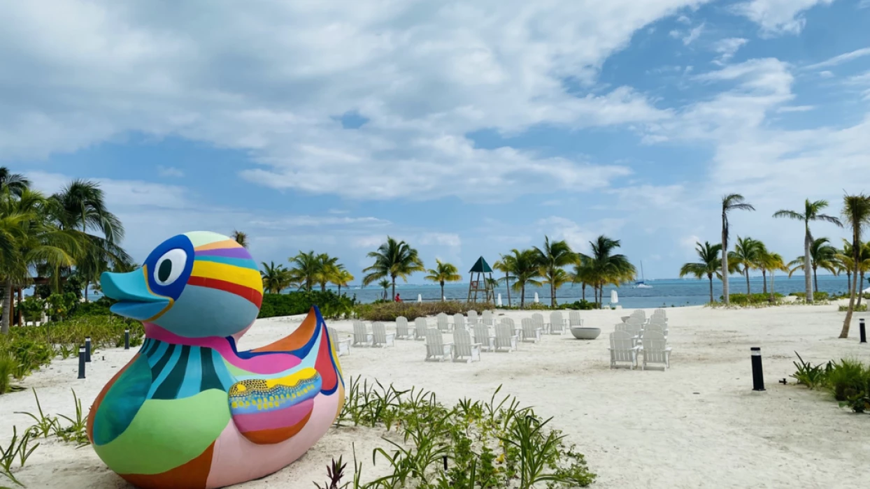 central beach venue at SLS Playa Mujeres