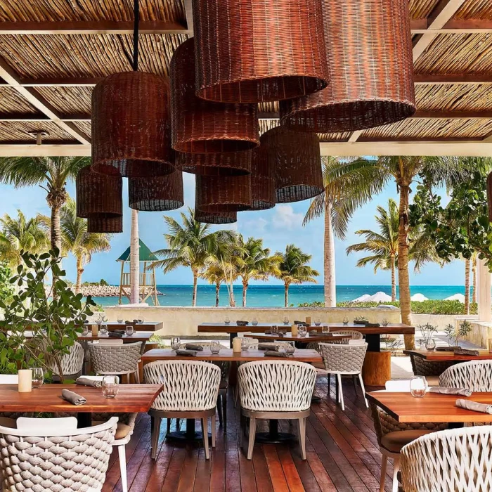 restaurant at SLS Playa Mujeres