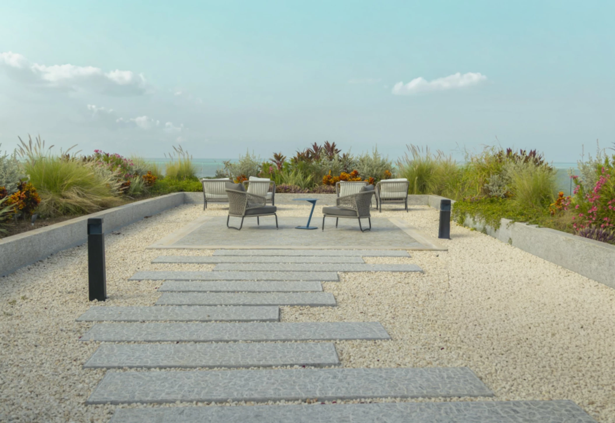 sky rooftop wedding ceremony venue at sls playa mujeres