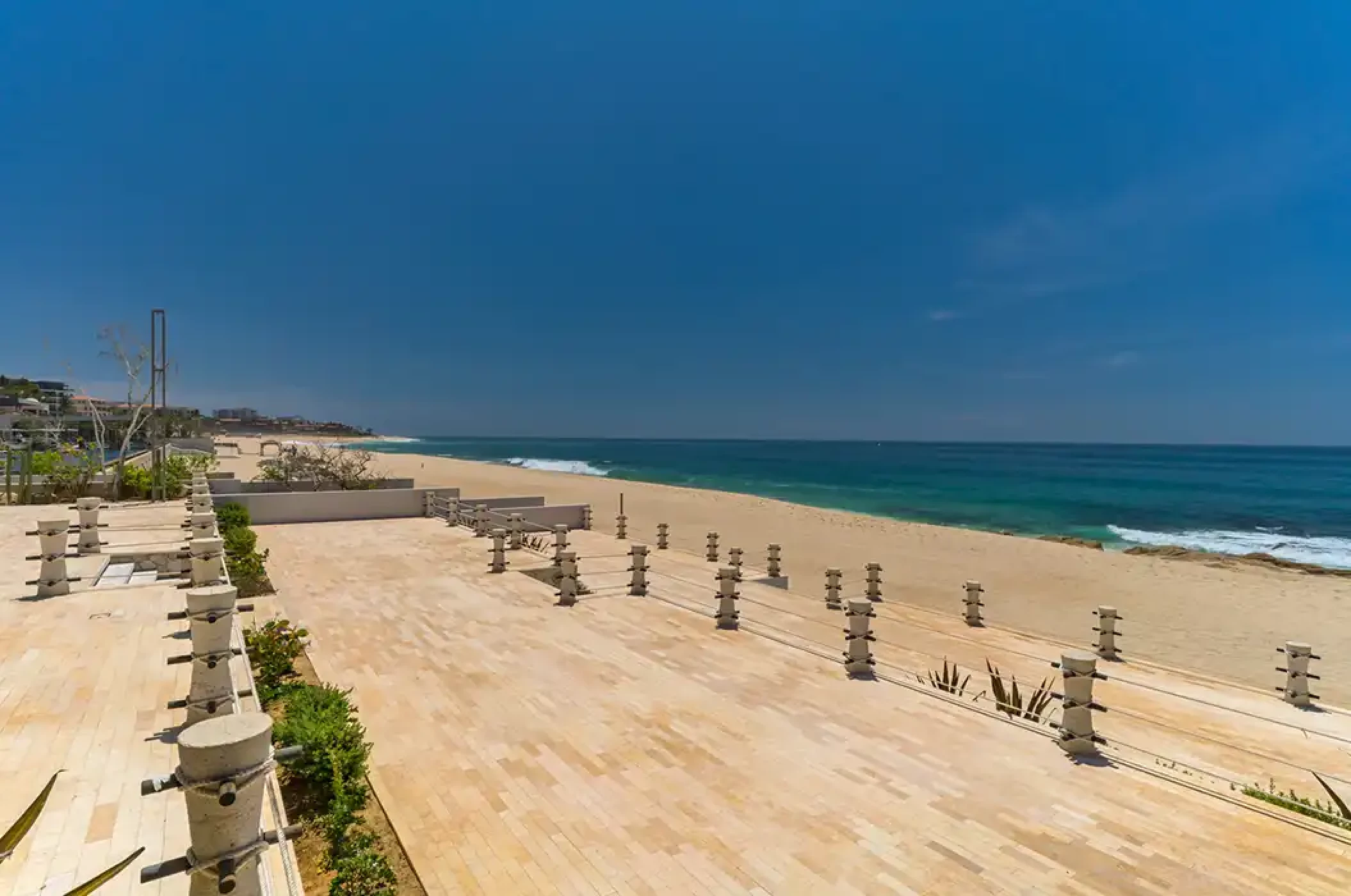 Calypso terrace wedding venue at Solaz Los Cabos