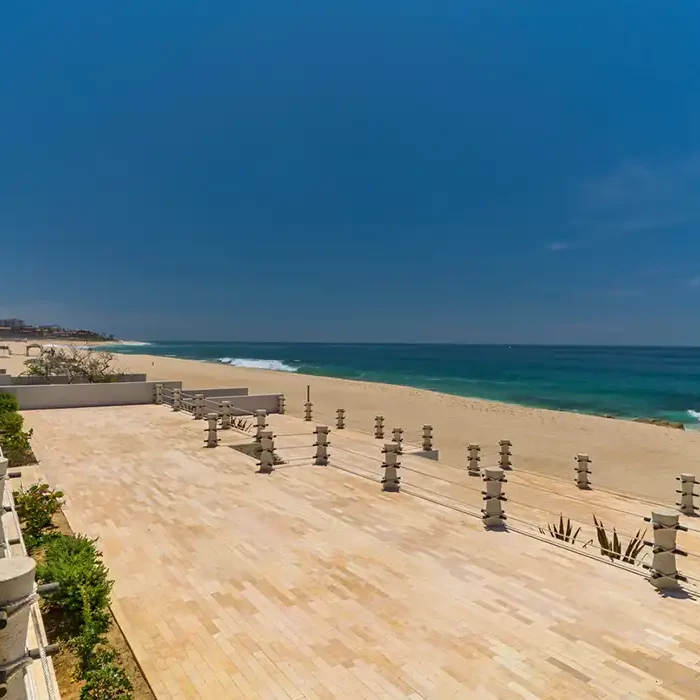 Calypso terrace wedding venue at Solaz Los Cabos