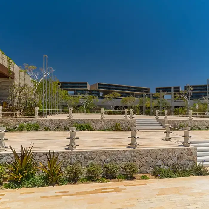 Calypso terrace wedding venue at Solaz Los Cabos