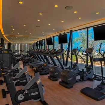 Fitness center at Solaz Los Cabos