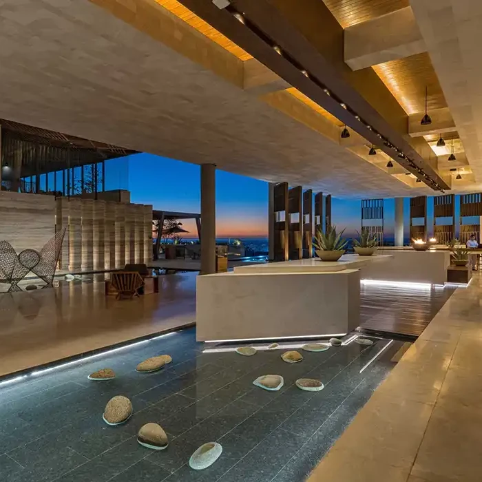 Lobby at Solaz Los Cabos