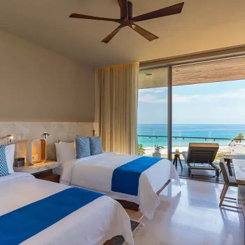 Oceanfront private garden suite at Solaz Los Cabos