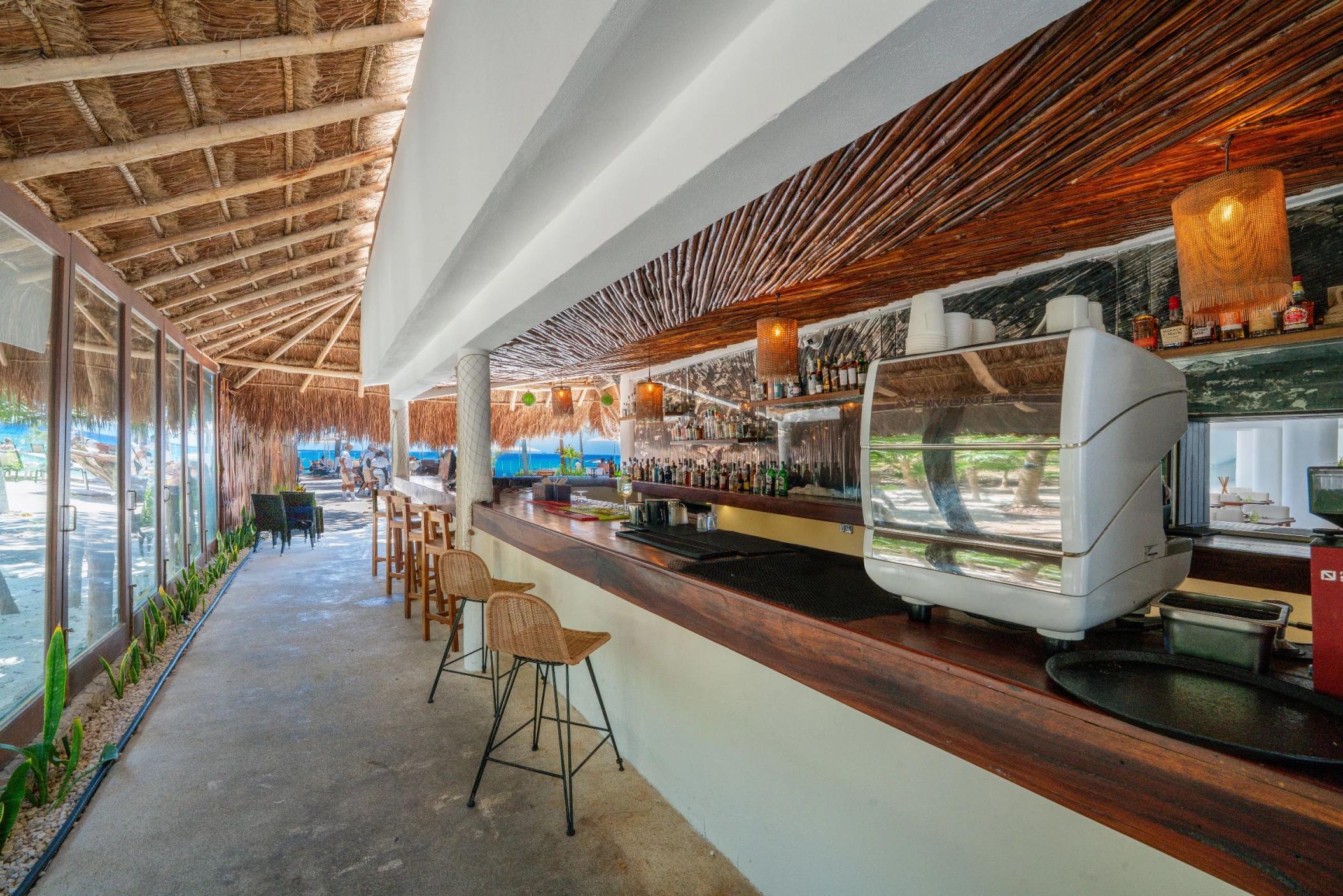 bar at The Beachfront by The Fives